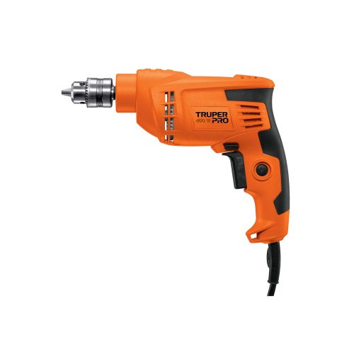 TAL-3-8A2 Taladro/destornillador 3/8", 400W, TRUPER PRO 10708
