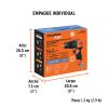 Taladro/destornillador 1/2", 20V, sin accesorios, TRUPER PRO 103250