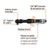TPN-886H-2+FC1 Matraca de impacto neumática 1/2", TRUPER