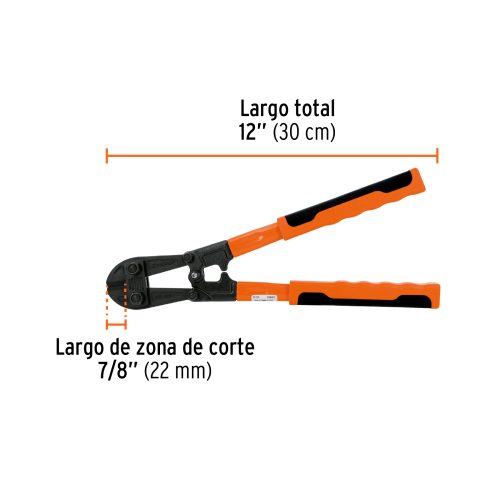 Cortapernos 12", profesional, TRUPER  12830