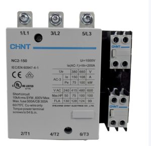 CONTACTOR 150A AC3 220VAC UL 1NA+1NC CONTACTOR 150A AC3 220VAC UL 1NA+1NC CHINT