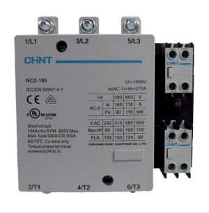 CONTACTOR 185A AC3 220VAC UL 1NA+1NC