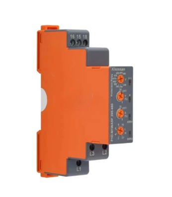 MONITOR DE VOLTAJE 3F 3 HILOS. VOLTAJE 175-345VAC. 1 RELE CONMUTABLE