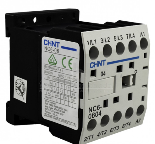 Captura de pantalla 2026-09-23 171604 MINI CONTACTOR AUX 6A AC3 220VAC 4NO