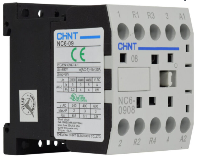 Captura de pantalla 2026-09-23 183954 MINI CONTACTOR AUX 9A AC3 220VAC 2NO+2NC